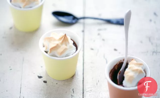 Cremes De Chocolate E Leite De Coco