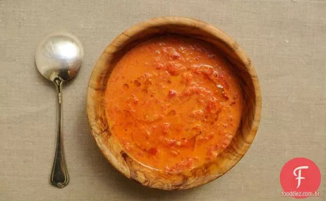 Creme De Sopa De Tomate Assado