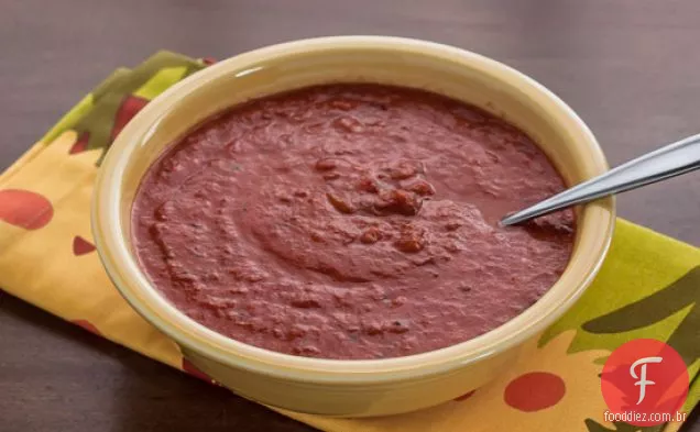 Creme De Sopa De Tomate Assado
