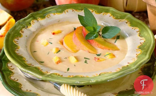 Creme De Sopa De Pêssego