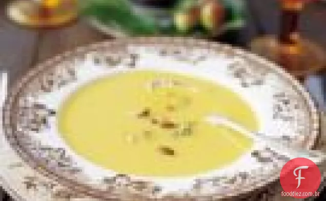 Creme De Abóbora E Sopa De Maçã