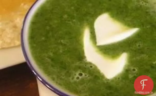 Creme de sopa de espinafre