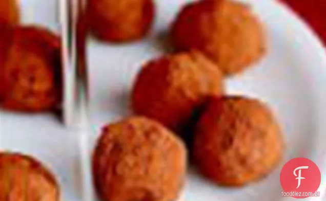 Trufas De Creme De Chocolate