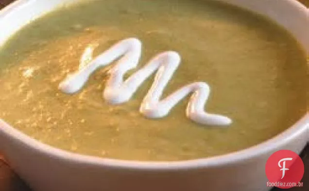 Creme de sopa de aspargos frescos II