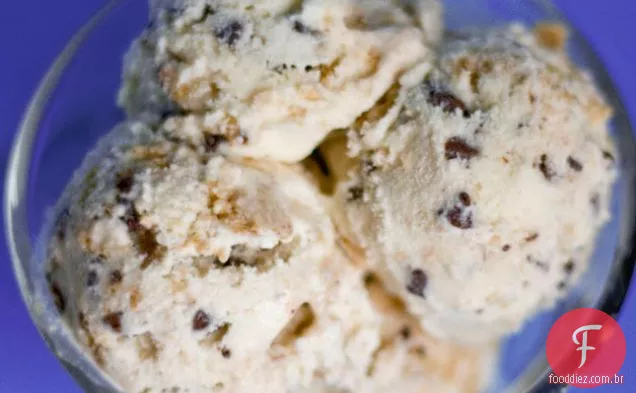 Chocolate Chip Cookies ' N Cream Ice Cream
