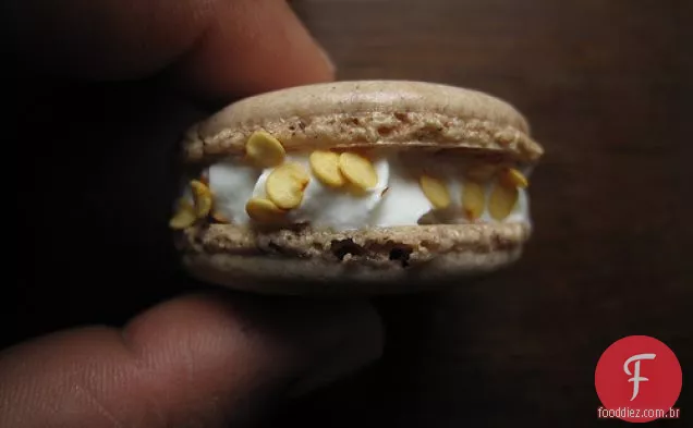 Macarons De Chocolate Mexicanos Com Creme De Pimenta