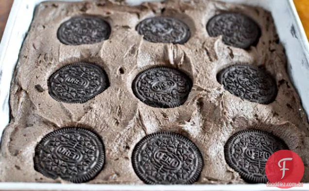Biscoitos De Camada Tripla E Barras De Trituração De Creme