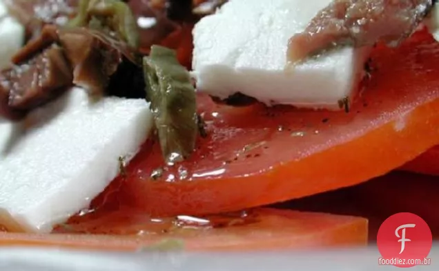 Domatosaláta Choriátiki (Salada Grega De Tomate)