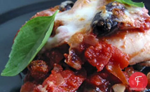 Berinjela Parmigiana Caponata
