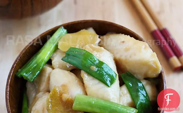 Receita De Peixe Com Gengibre E Cebolinha (????)