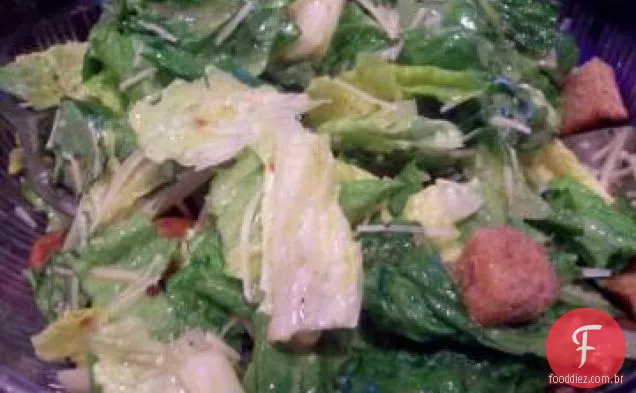 Salada Caesar - Sem Anchovas, Sem Ovos