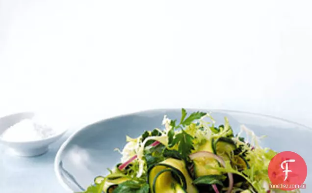 Salada De Abobrinha Com Nervuras