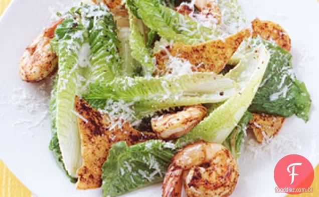 Camarão Caesar Salad