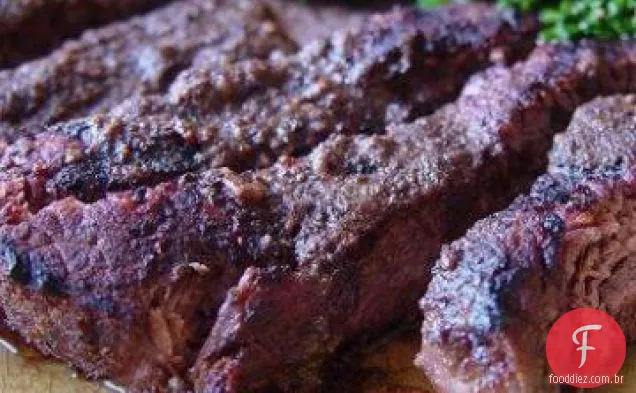 Faux Filets Au Beurre D'anchois (bife com manteiga de anchova)