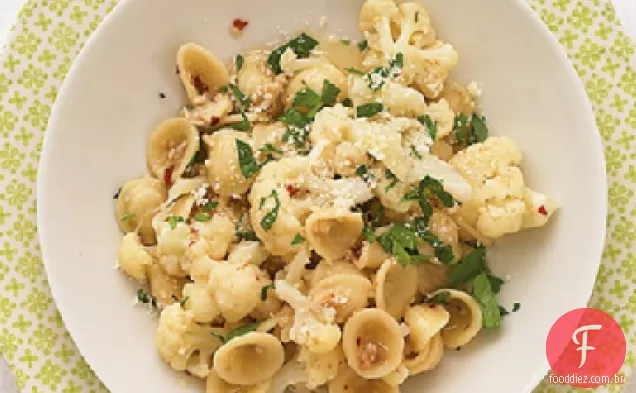 Orecchiette com couve-flor
