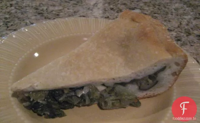 Pizza Escarole (Escarole Pie-Italiano ) 