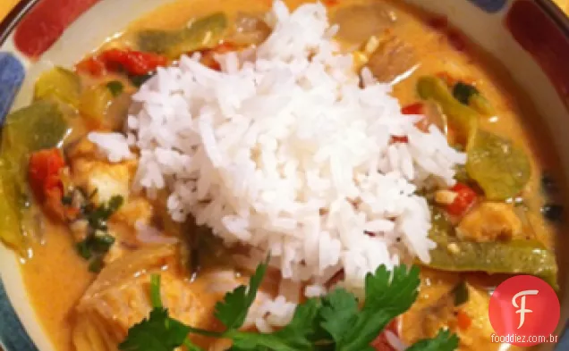 Ensopado De Peixe Brasileiro (Moqueca De Peixe)