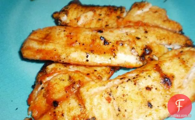Robalo Chileno Assado Com Laranja