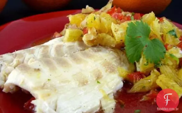 Bifes De Robalo Com Salsa Laranja (Ou Atum)