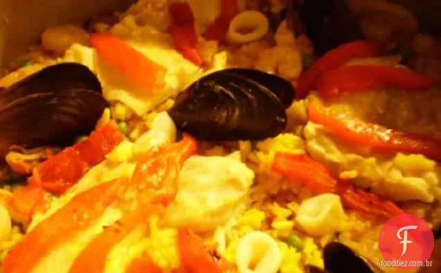 Paella De Frutos Do Mar (Avec Eric)