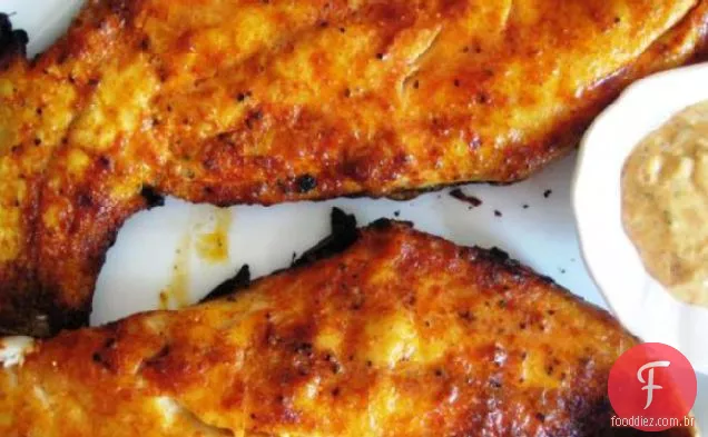 Peixe Temperado Grelhado