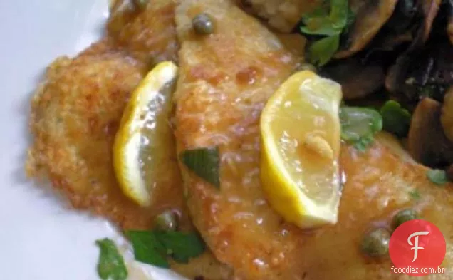 Linguado francês ou frango francês