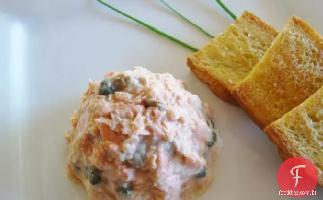 Salmão Em Vaso Picante Com Alcaparras