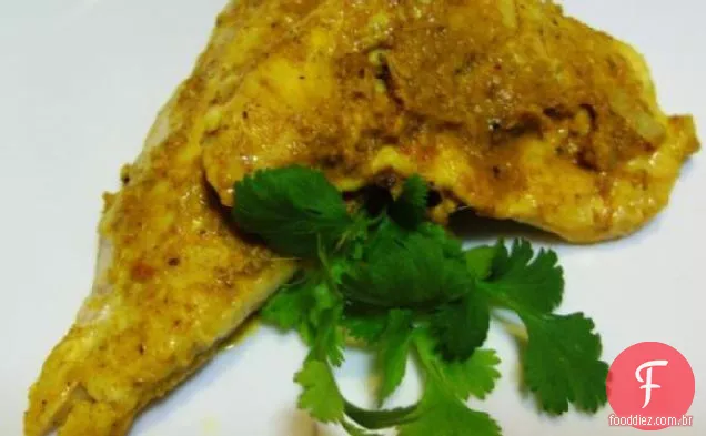 Grelhado Indiano Temperado Peixe