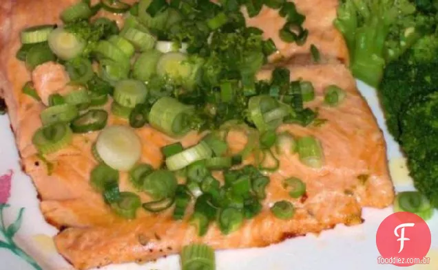 Filetes De Salmão Limão