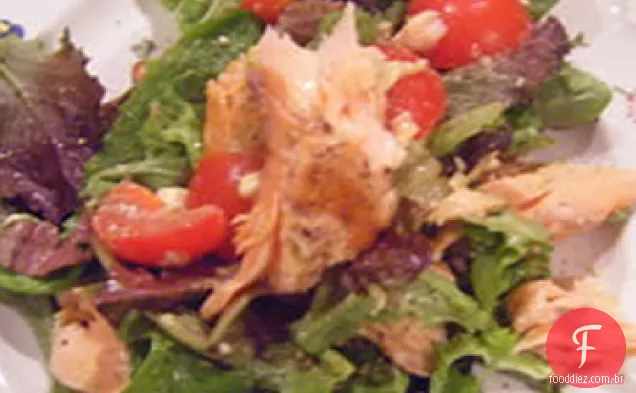 Salada De Abacate Salmão