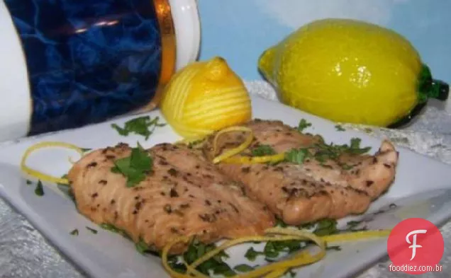 Salmão Herbado Grelhado