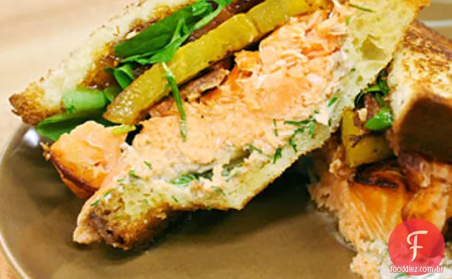 Salmon BLT