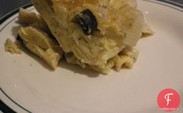 Salmão Mac e queijo