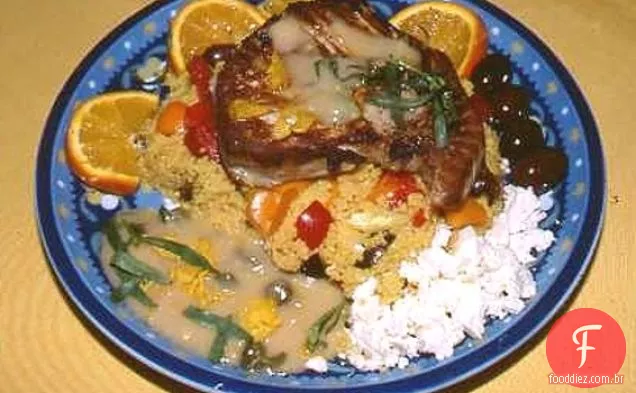 Mediterranean Summer Breeze Tuna Entrée