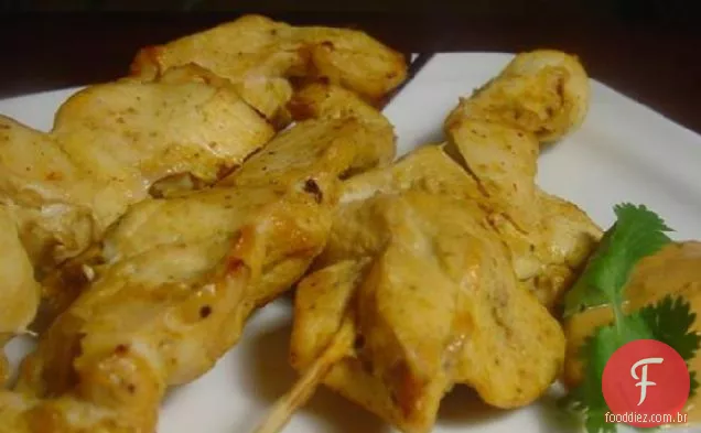 Molho De Frango Com Molho De Amendoim