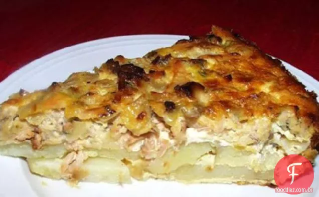 Caçarola De Salmão De Domingo