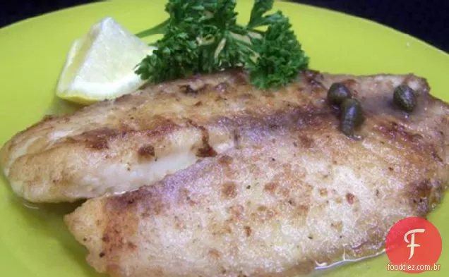 tilápia com molho de pimenta limão