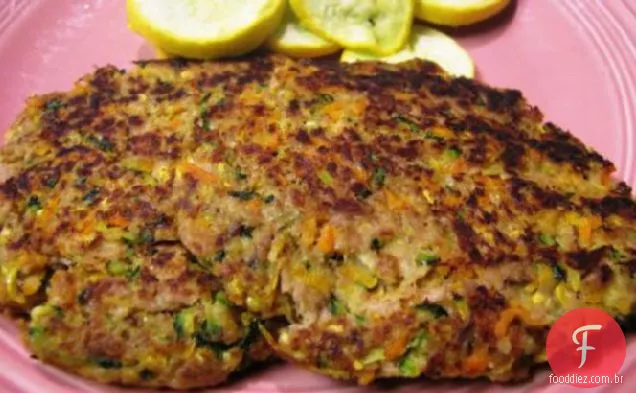 Hambúrgueres De Atum Vegetariano