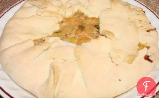 Torta De Salmão Rústica