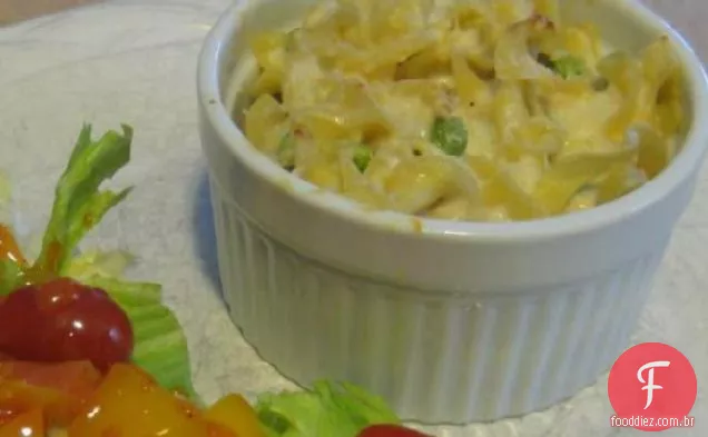 Caçarola De Macarrão De Atum Dijon Com Gordura Reduzida