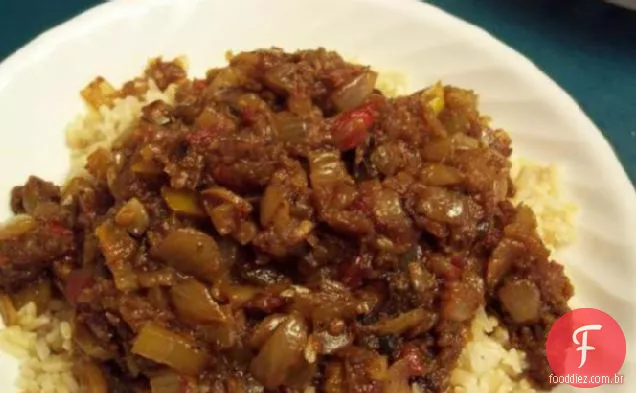 Peixe-Gato de Nova Orleans Mulate Jambalaya