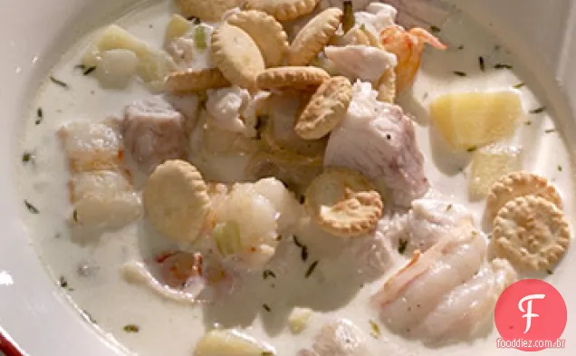 Batata Frutos Do Mar Sopa
