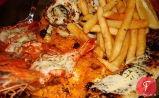 Molho cremoso de Manteiga De Limão Para Peixe e frutos do mar