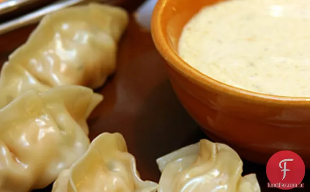 Bolinhos de frango e manjericão tailandês