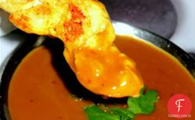 Molho De Amendoim Ao Estilo Tailandês