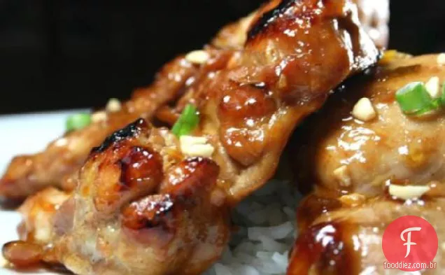 Frango Caramelizado Asiático