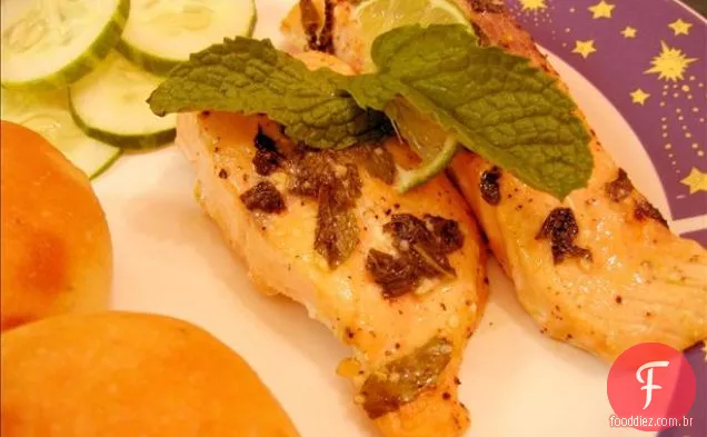 Salmão Selvagem Com Crosta De Gergelim
