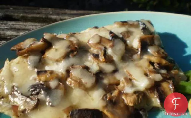 Gratinado De Peixe Com Cogumelos Botão