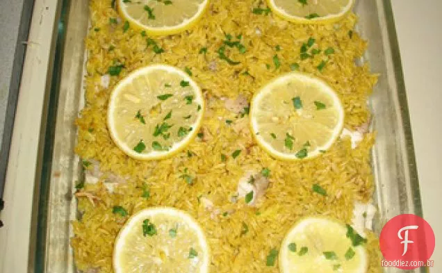 Peixe-Gato De Curry Com Manteiga De Limão