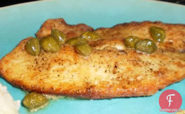 Peixe Meuniere Com Alcaparras